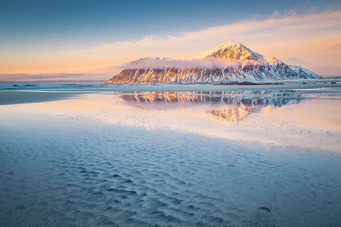 Skagsanden beach, Lofoten Islands, Norway