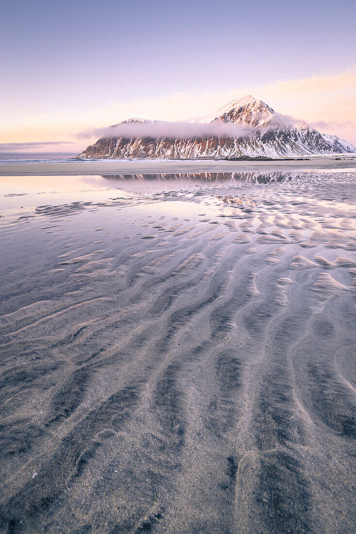 Skagsanden beach, Lofoten Islands, Norway