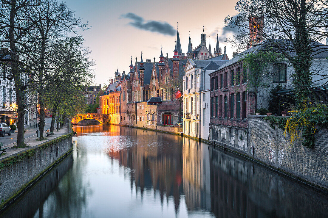 The old town of Bruges, Belgium