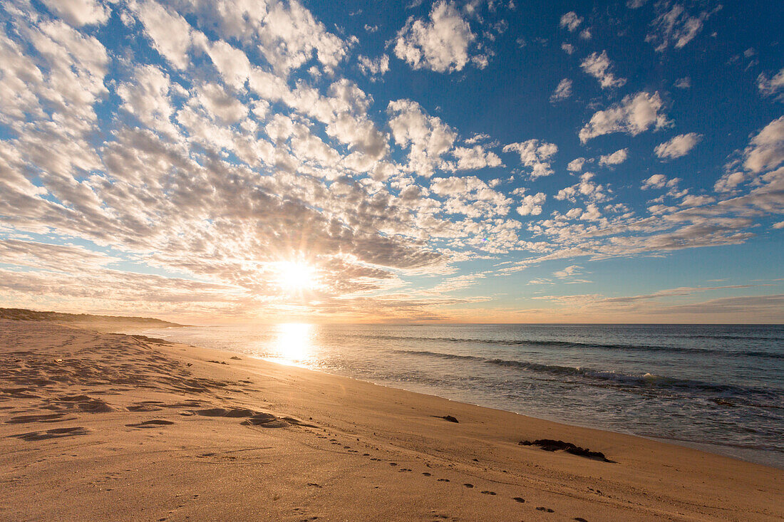 Seascape at sunset, Western Australia