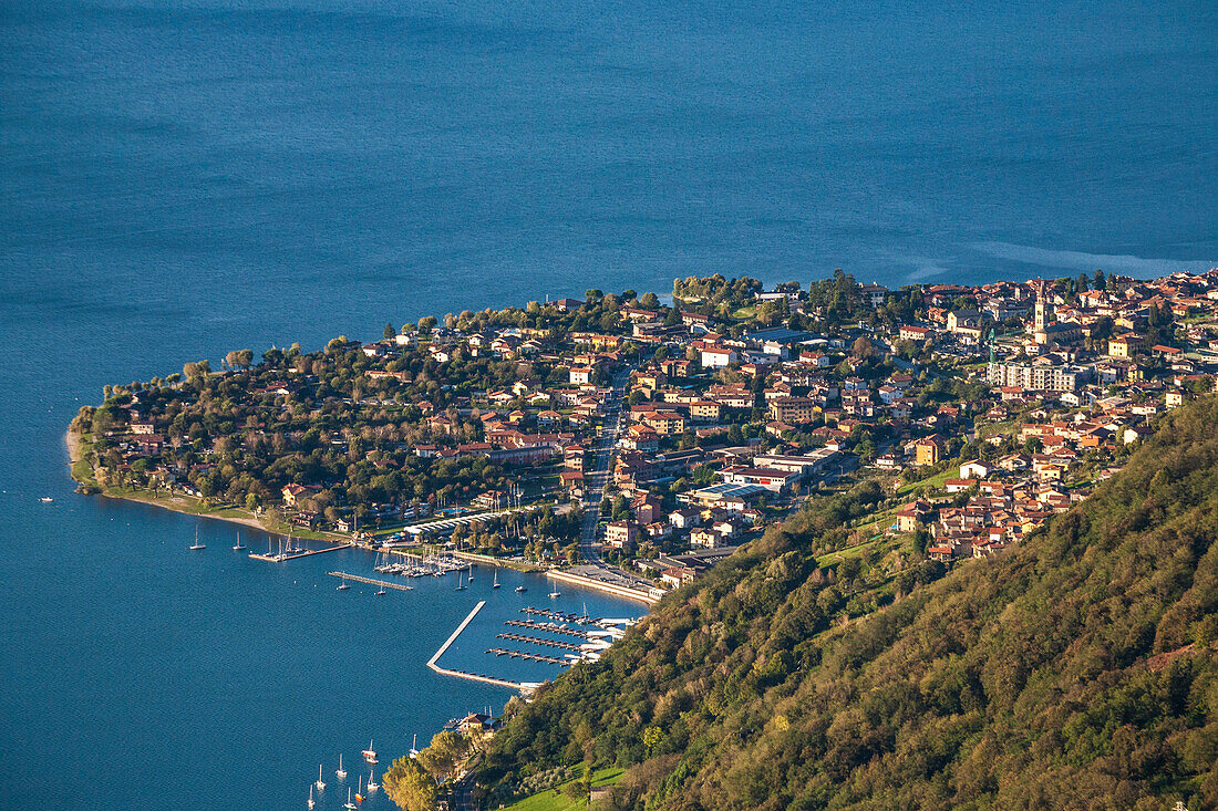 Lombardy, Italy, province of Como, Domaso village on the Como lake