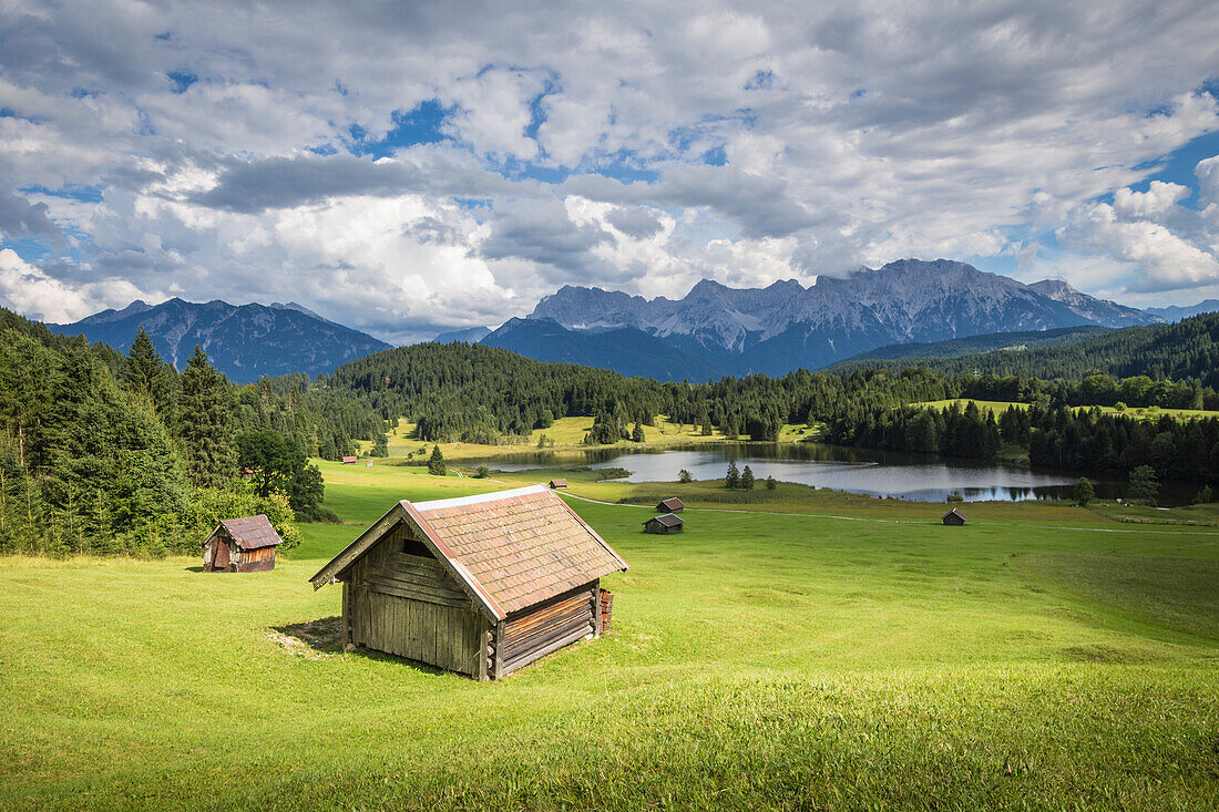 Geroldsee, Gerold, Garmisch Partenkirchen, Bayern, Germany