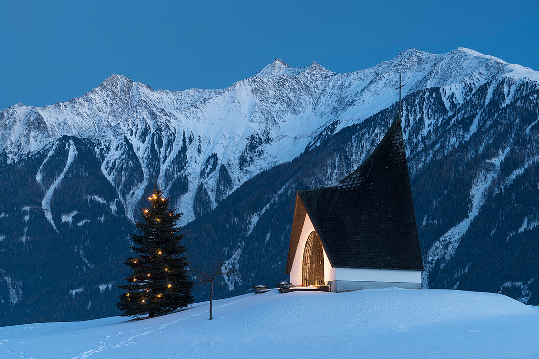 Chapel in Ehrwald, Inntal, Tirol, Austria