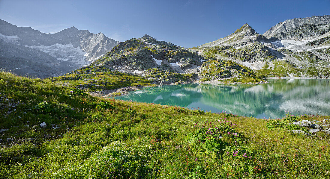 Hohe Tauern, Salzburg, Austria weißsee, Kogel, Eiskogele, Hohe Tauern National Park, Salzburg, Austria