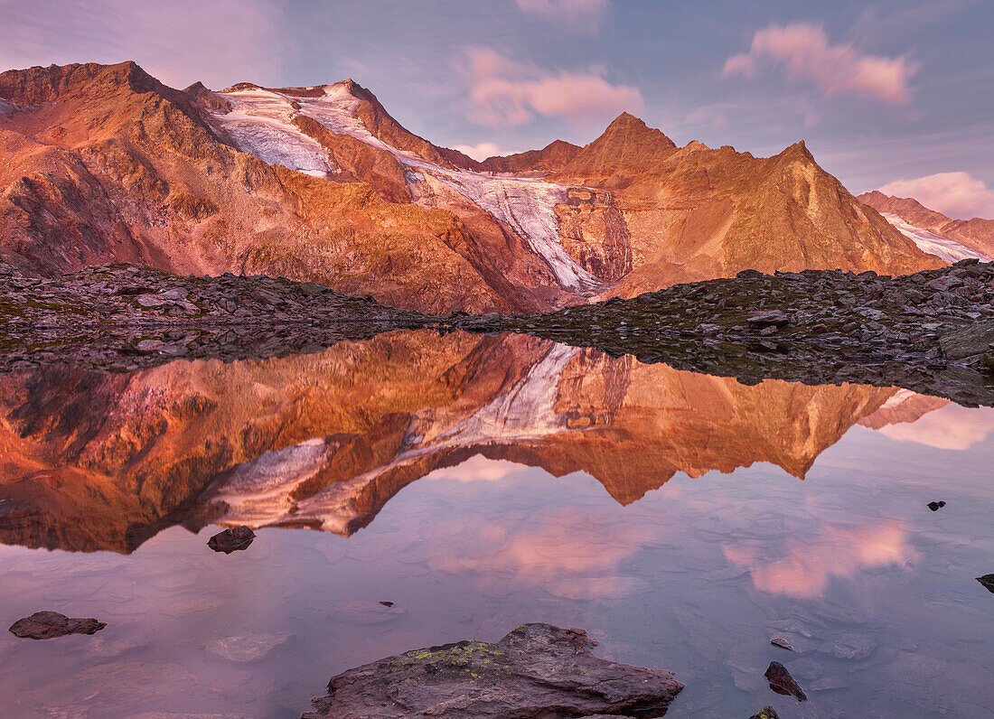 Wilder Freiger, Grünau, Stubaier Alpen, Tirol, Österreich
