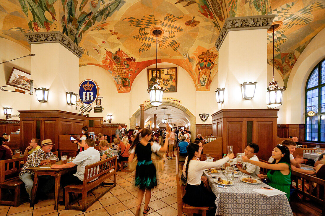 Hofbraeuhaus in Munich, Bavaria, Germany