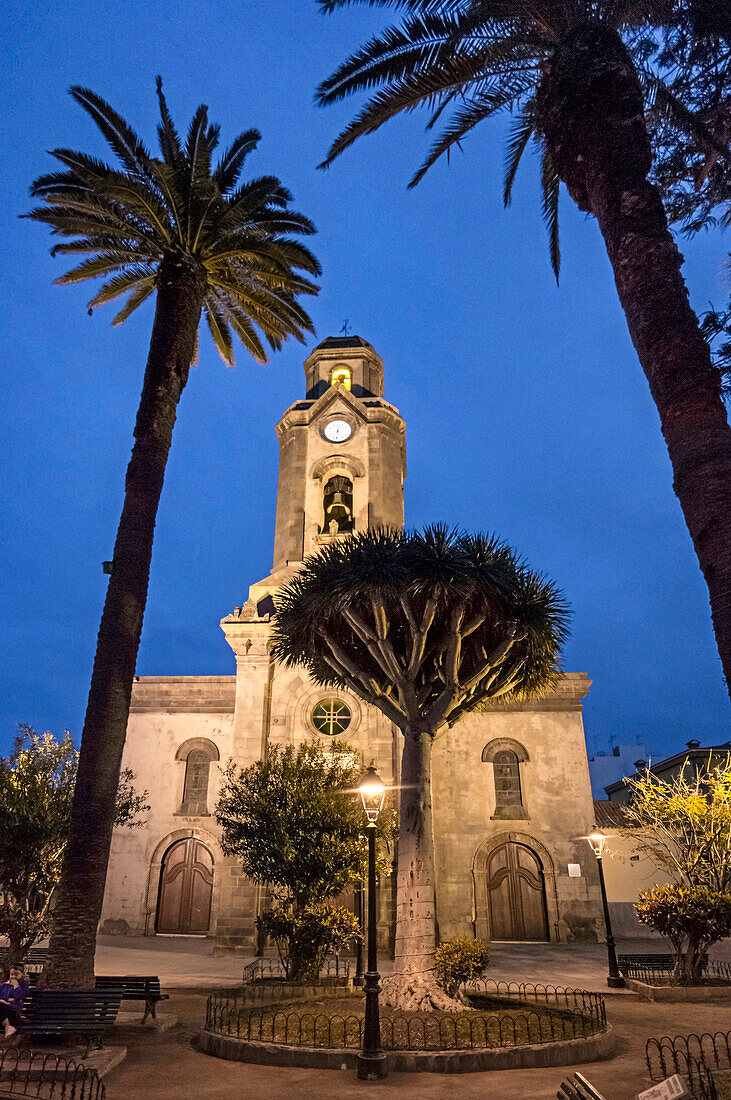 Iglesia de la Pena de Francia church Puerto de la Cruz city Tenerife island