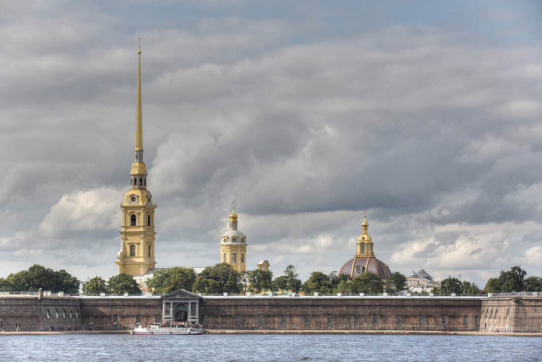 Peter and Paul Fortress, St. Petersburg, UNESCO World Heritage Site, Russia, Europe