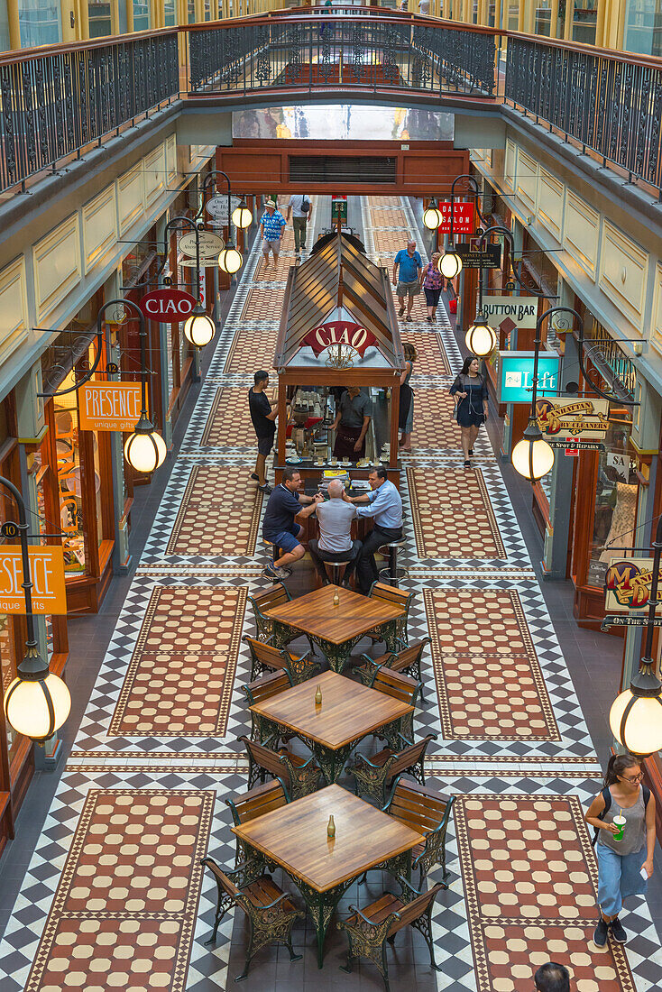 Adelaide Arcade on Rundle Mall in Adelaide, South Australia, Australia, Pacific