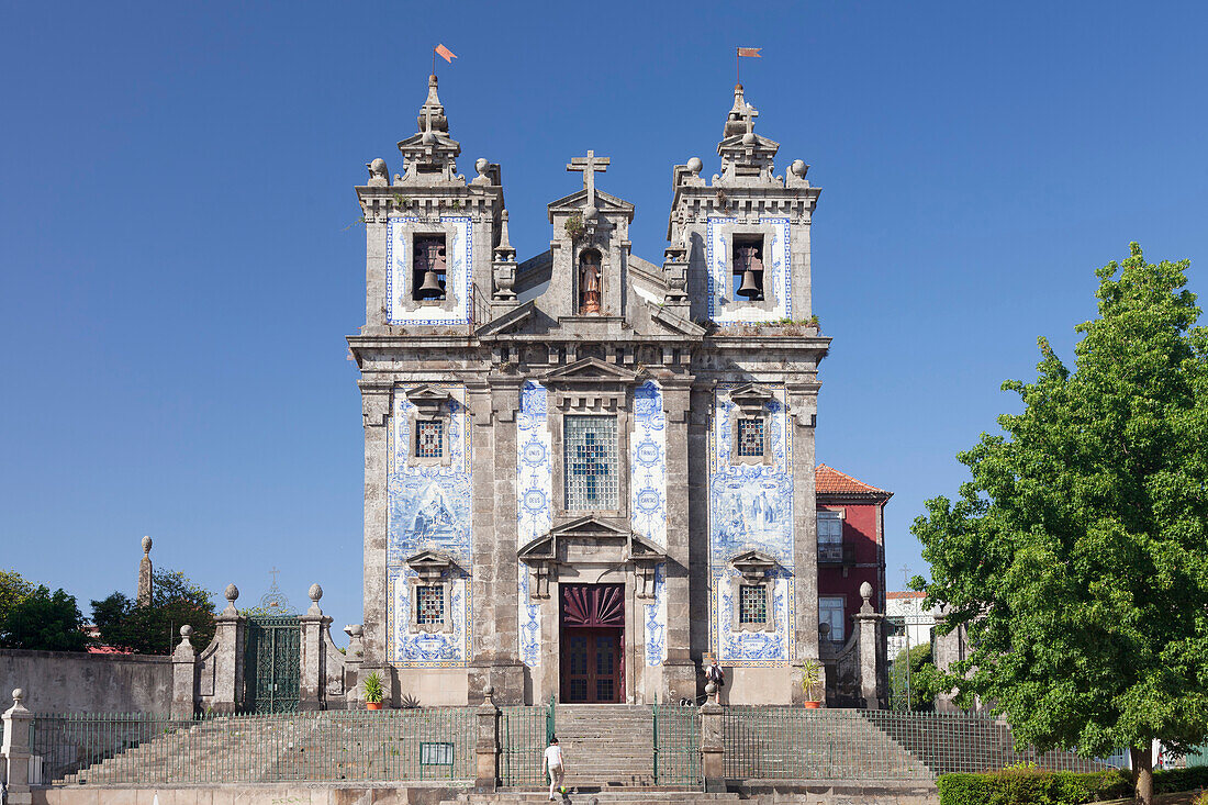 San Ildefonso church, Praca da Batalha, Porto (Oporto), Portugal, Europe