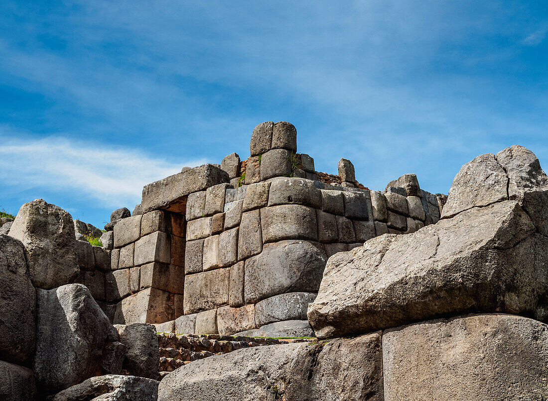 Sacsayhuaman Ruins, Cusco Region, Peru, South America