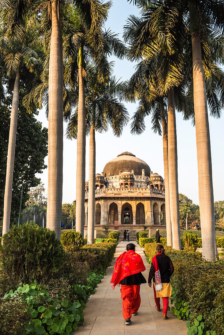 Tomb of Muhammad Shah, Lodi Gardens (Lodhi Gardens), New Delhi, India, Asia