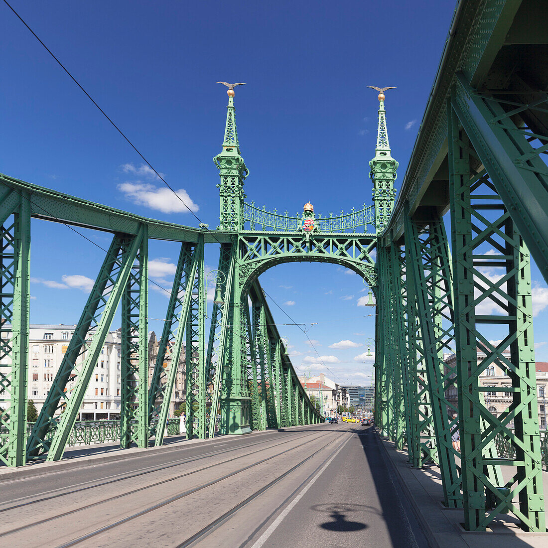 Liberty Bridge, Budapest, Hungary, Europe