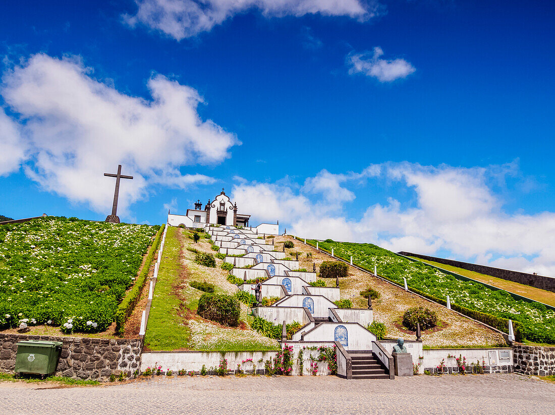 Chapel of Nossa Senhora da Paz, Vila Franca do Campo, Sao Miguel Island, Azores, Portugal, Atlantic, Europe