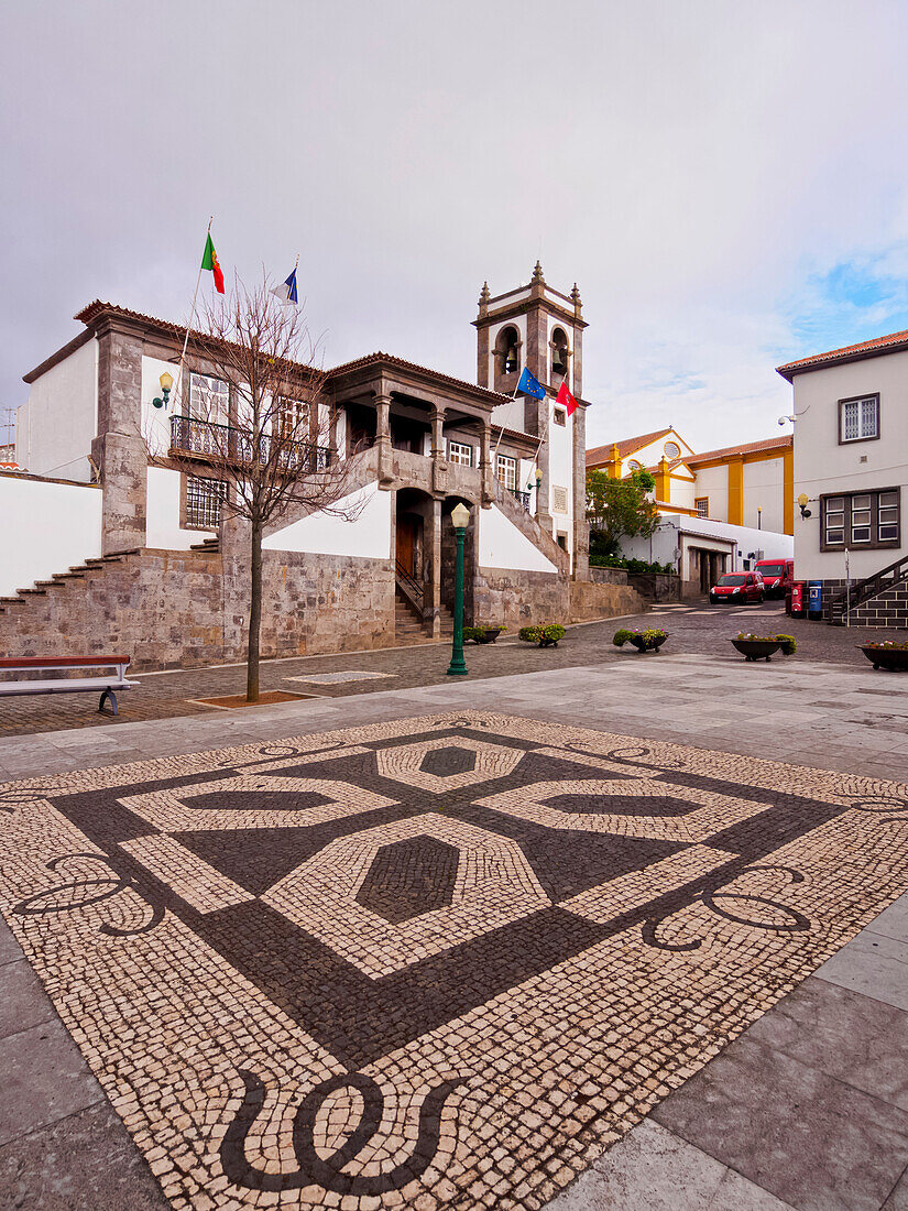 Town Hall, Praia da Vitoria, Terceira Island, Azores, Portugal, Atlantic, Europe