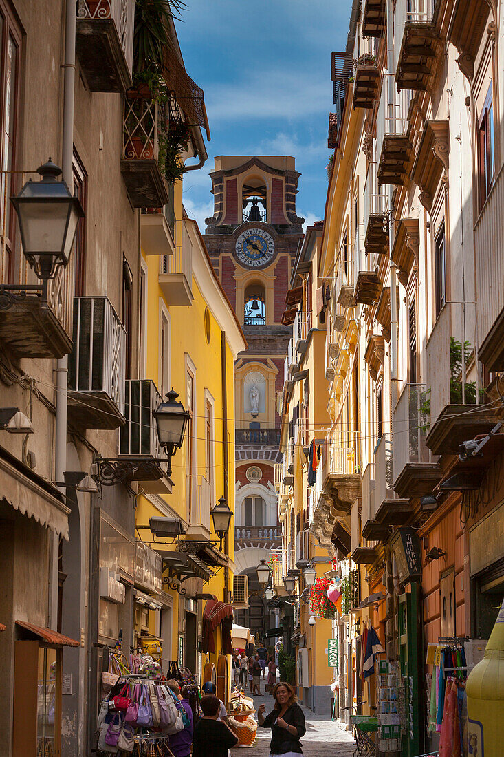Back street, Sorrento, Campania, Italy, Mediterranean, Europe