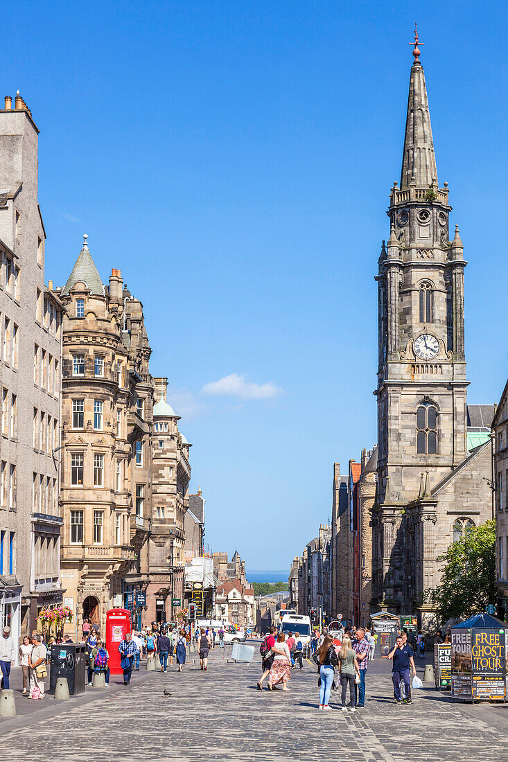 Tron Kirk on The High Street (The Royal Mile), Old Town, Edinburgh, Midlothian, Scotland, United Kingdom, Europe