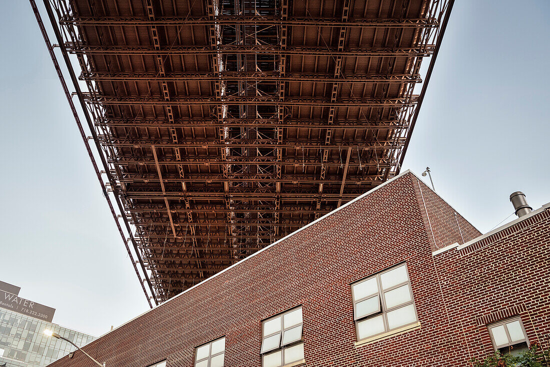 Brooklyn Bridge, Brooklyn, New York City, Vereinigte Staaten von Amerika, USA, Nordamerika