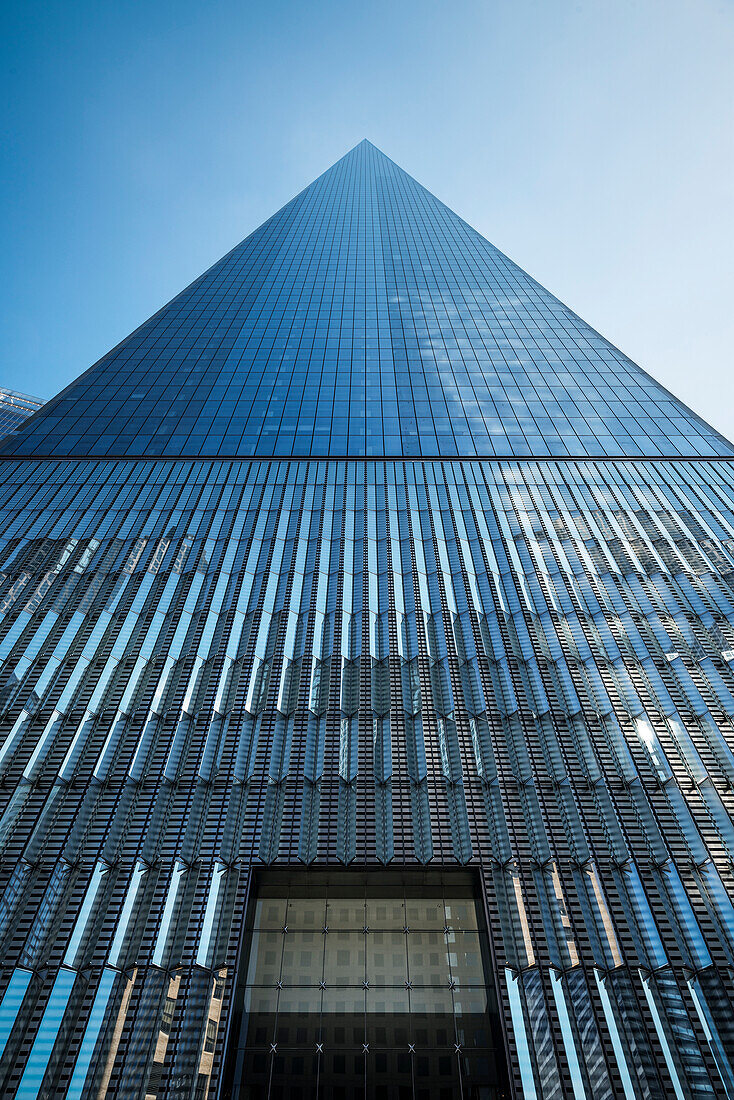 ONE World Trade Center, 9/11 Gedenkstätte, Manhattan, New York City, Vereinigte Staaten von Amerika, USA, Nordamerika