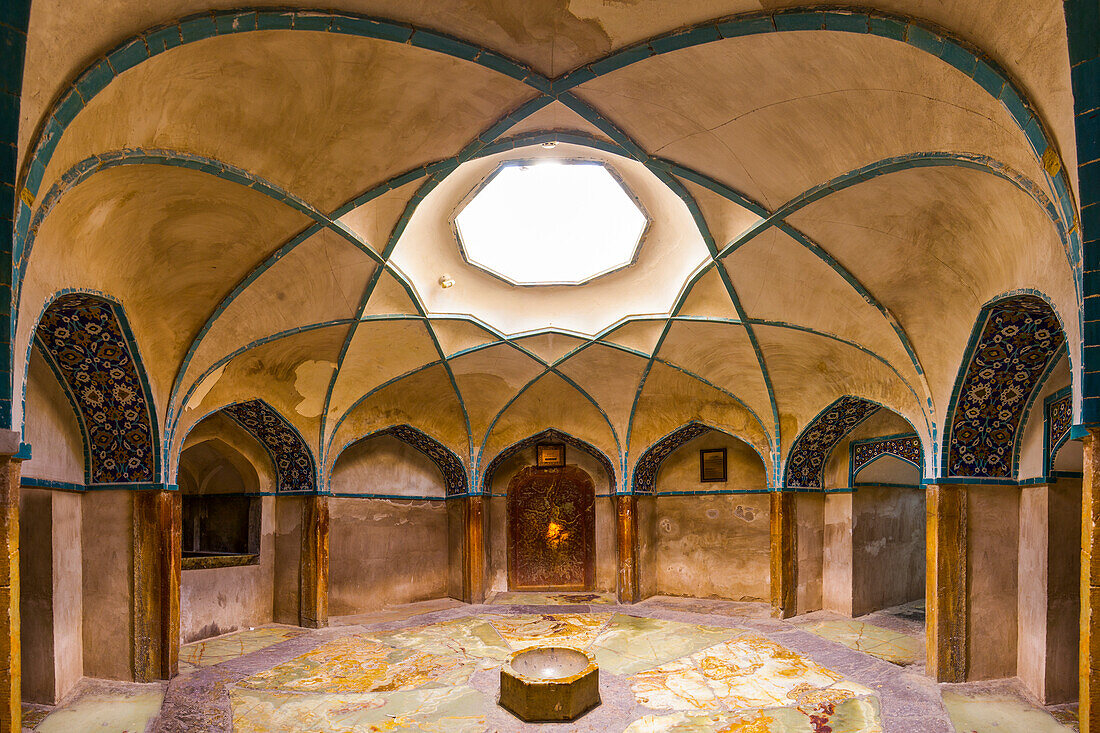 Hamam in Kerman, Iran, Asia