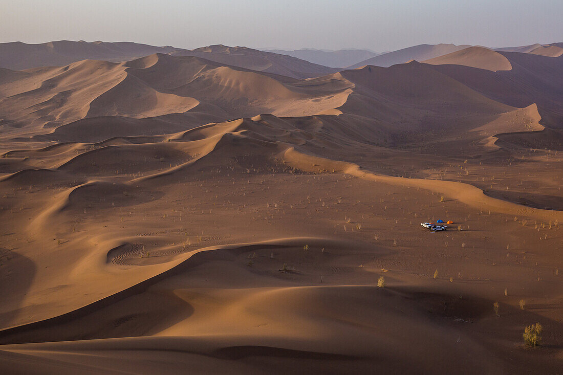 Dünen in der Dascht-e Lut Wüste, Iran, Asien