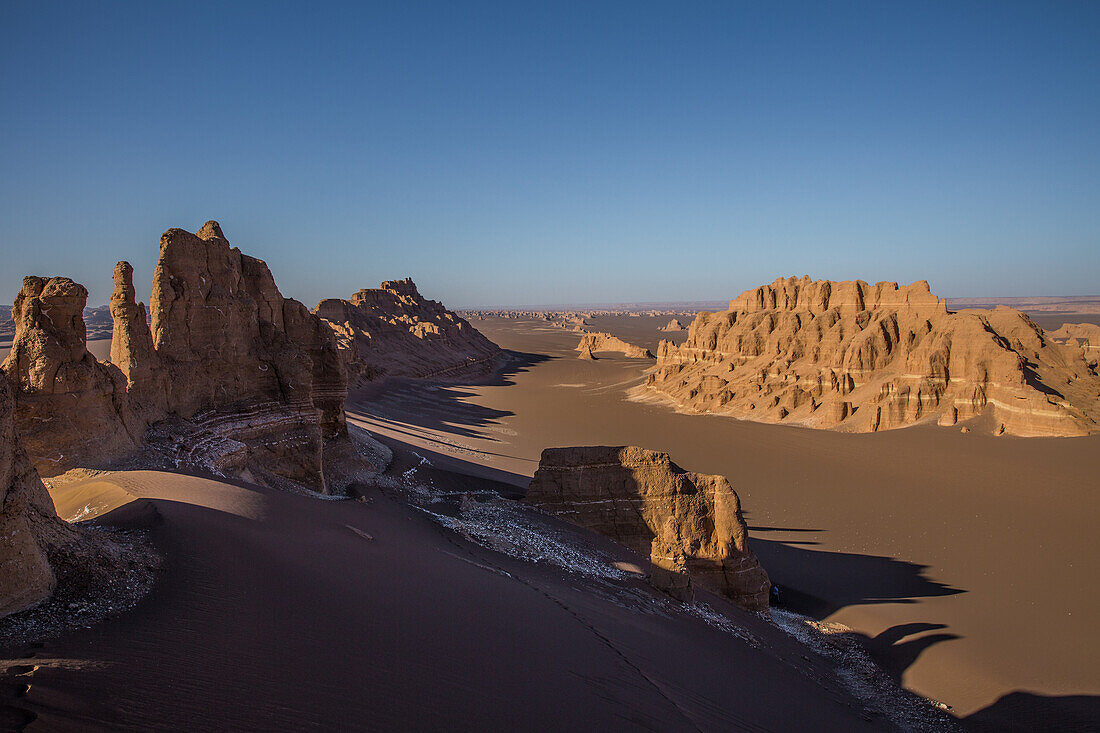 Kaluts in der Dascht-e Lut Wüste, Iran, Asien