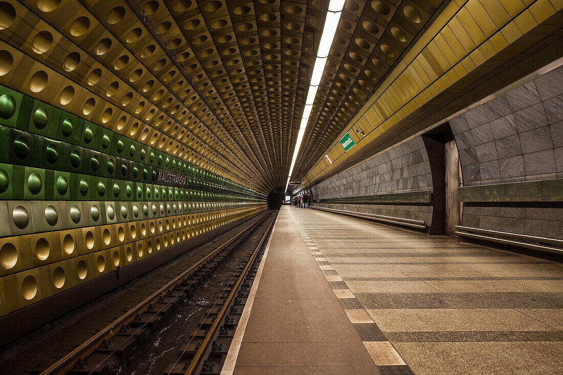 Subway of Prague,  Czech Republic, Europe