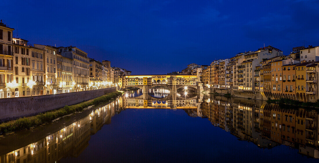 Ponte Vecchio in Florenz, Italien, Europa