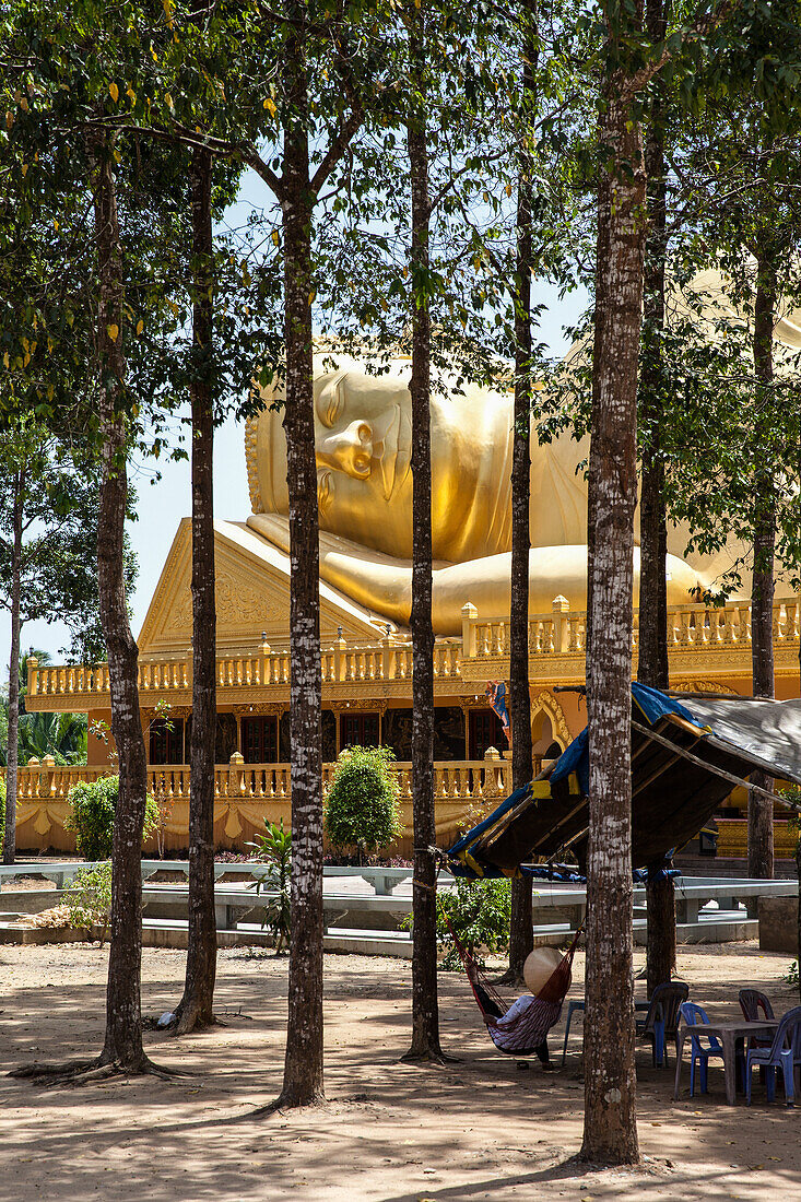 Buddha in Tra Vinh, Vietnam, Asia