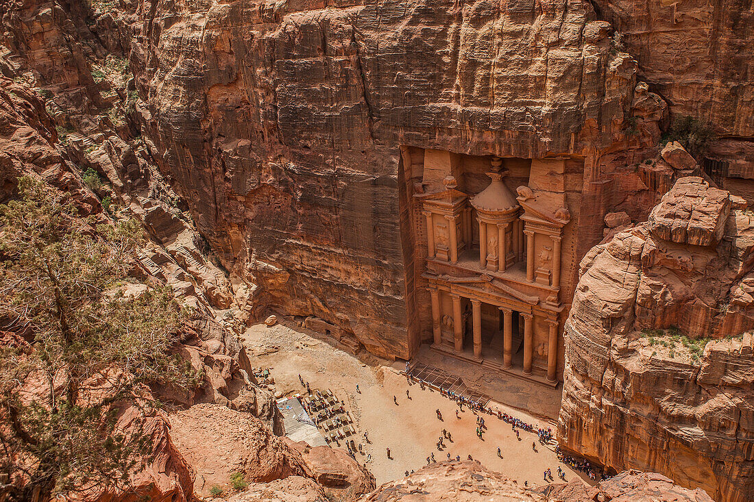 Archaeological city Petra in Jordan, … License 71207950 ❘ Image Professionals