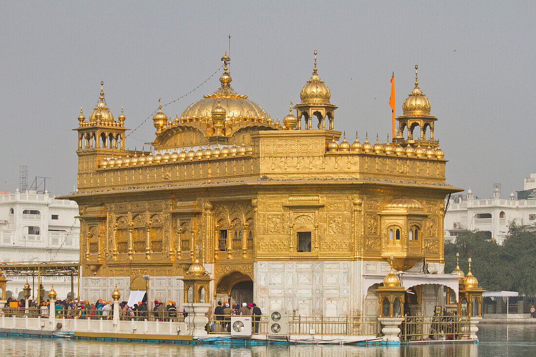 The Golden Temple, Amritsar, the Punjab, India, Asia