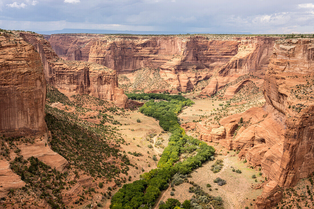 Junction Overlook, Canyon de Chelly National Monument, Arizona, United States of America, North America