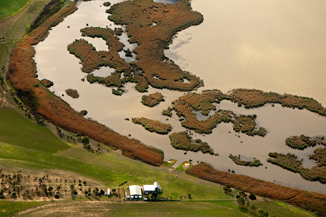 Das Feuchtgebiet der Coorong ist international anerkannt, Coorong National Park, Südaustralien, Australien