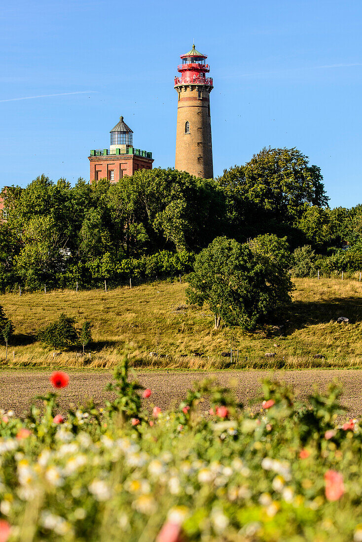 Lighthouses of Kap Arkona, Rügen, Ostseeküste, Mecklenburg-Vorpommern, Germany