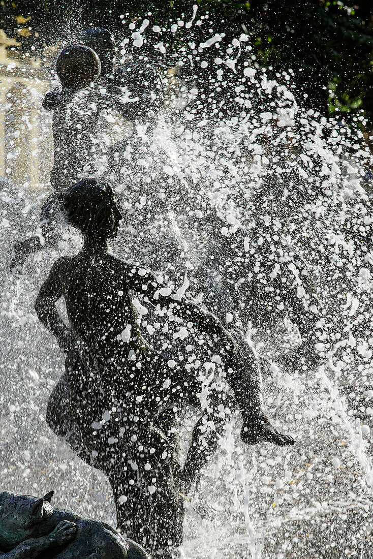 Fountain of Joie de vivre, Rostock, Ostseekueste, Mecklenburg-Vorpommern, Germany