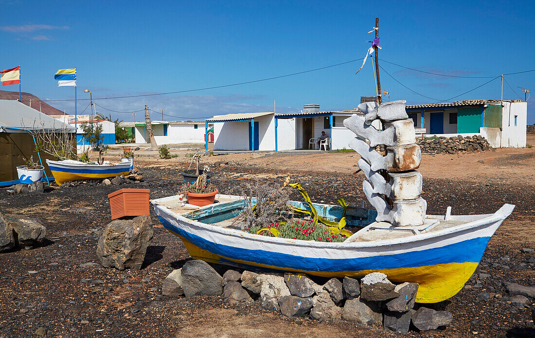 Idyllische Orte in Casas El Jablito, Fuerteventura, Kanaren, Kanarische Inseln, Islas Canarias, Atlantik, Spanien, Europa