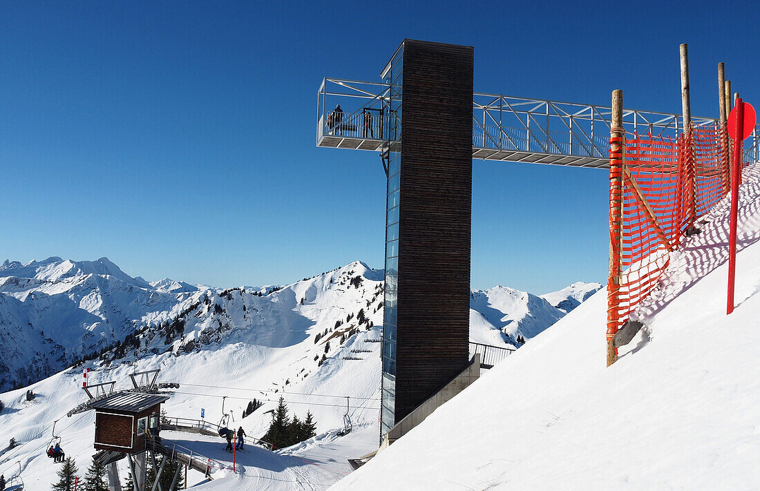 auf dem Walmendingerhorn im Kleinwalsertal Österreich, neben Ober- Allgäu, Schwaben, Bayern, Deutschland