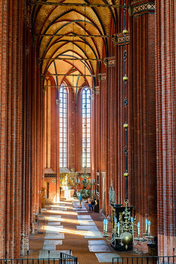 St. Nikolai Kirche, Wismar, Ostseeküste, Mecklenburg-Vorpommern Deutschland