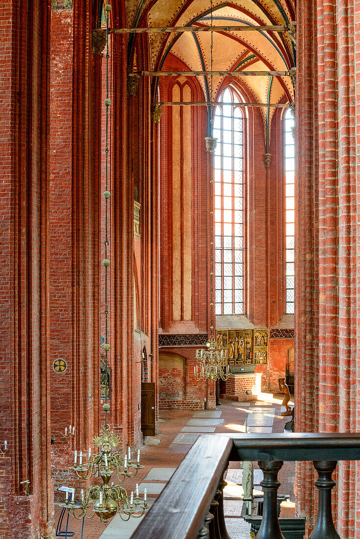 St. Nikolai Kirche, Wismar, Ostseeküste, Mecklenburg-Vorpommern Deutschland