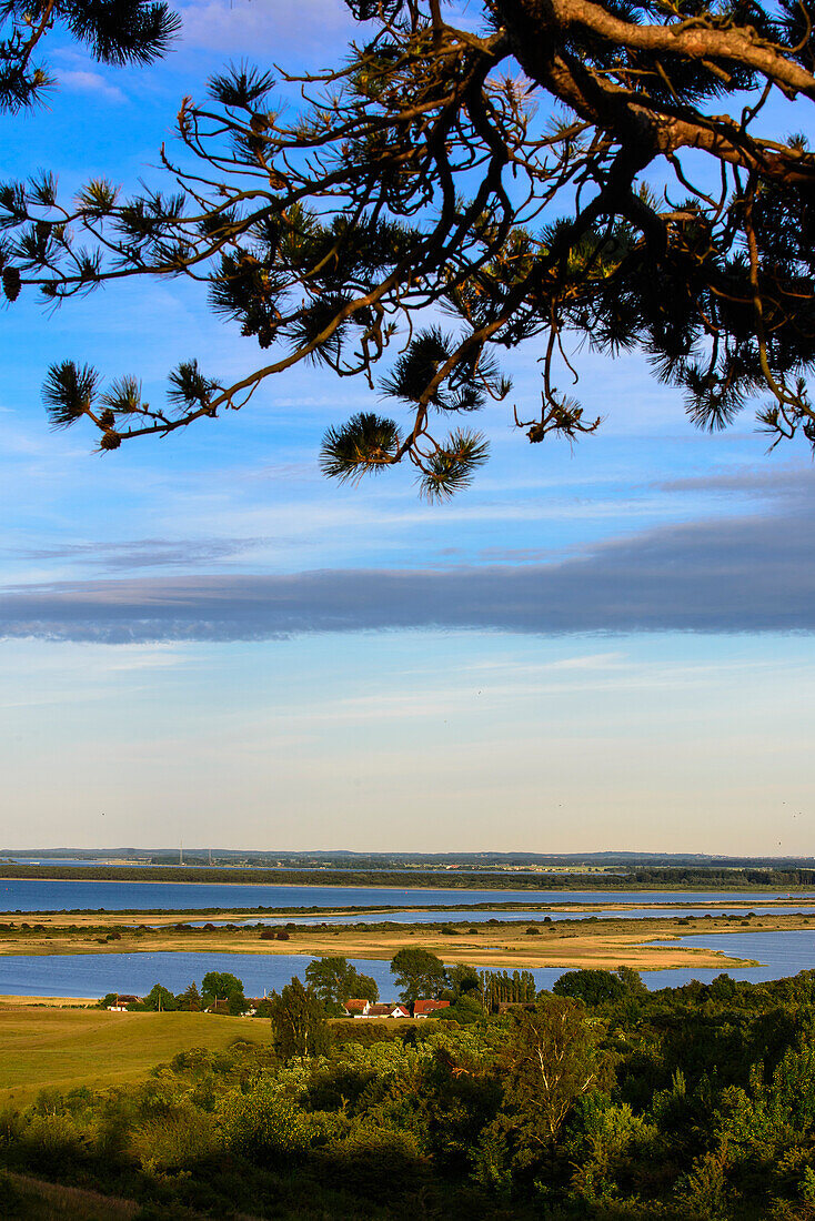 Blick vom Dornbusch, Hiddensee, Rügen, Ostseeküste, Mecklenburg-Vorpommern,  Deutschland