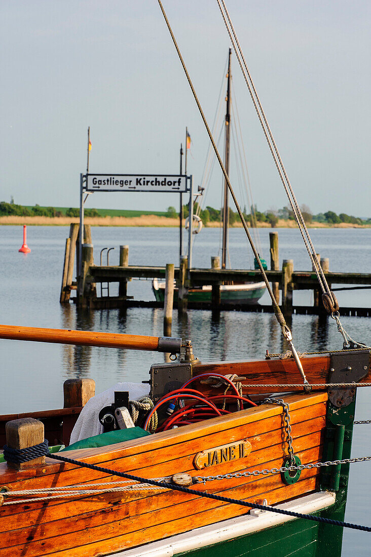 Hafen von Kirchdorf, Insel Poel, Ostseeküste, Mecklenburg-Vorpommern, Deutschland