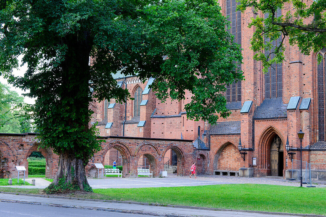 Münster Bad Doberan von aussen, Ostseeküste, Mecklenburg-Vorpommern Deutschland