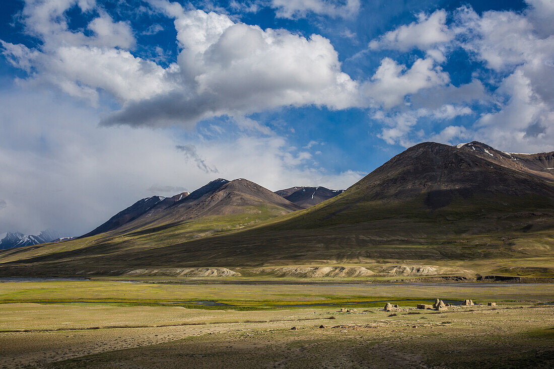 Kirgisische Gräber in Bozai Gombaz, Afghanistan, Asien