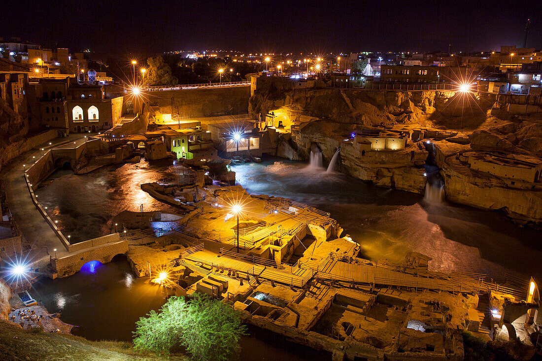 Shushtar Historical Hydraulic System, Khuzestan, Iran, Asia