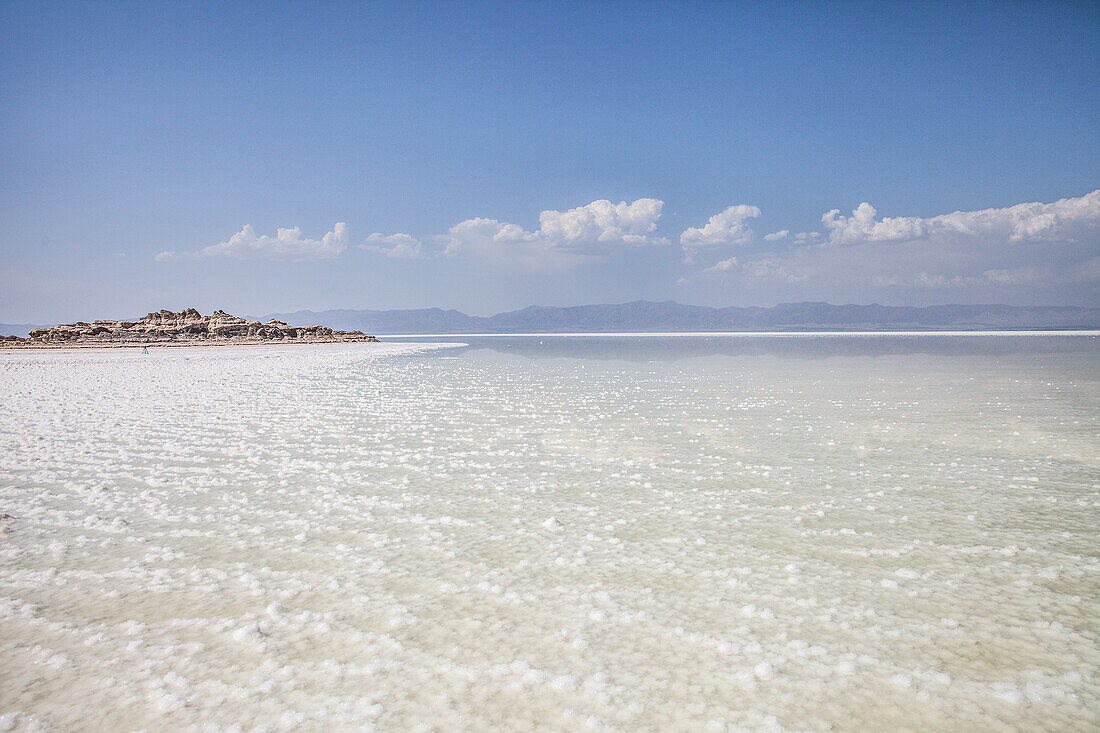 Urmia Salzsee in Westaserbaidschan, Iran, Asien