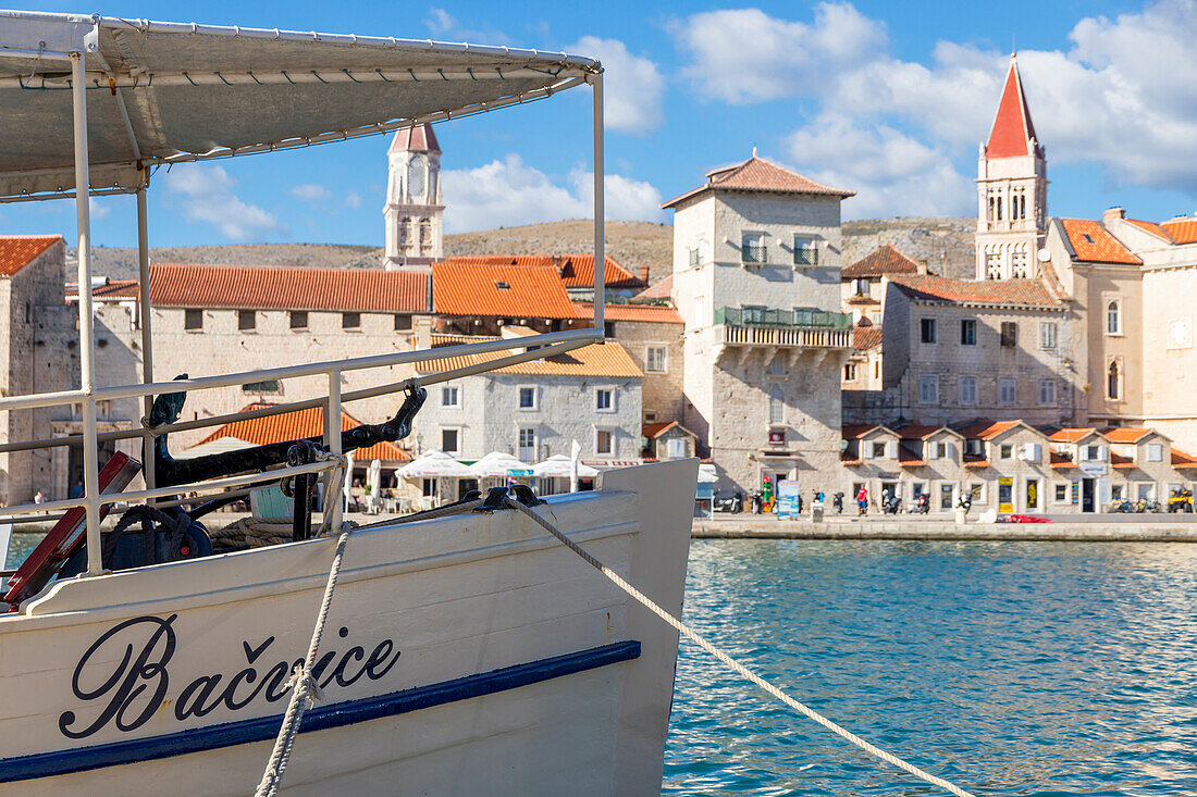 The old town of Trogir, UNESCO World Heritage Site, Croatia, Europe