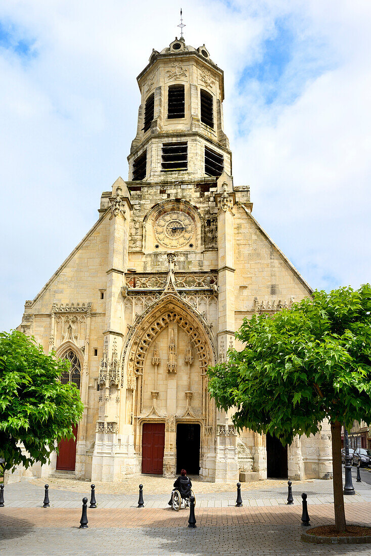 Eglise Saint Leonard (St. Leonards church), Place Saint Leonard, Honfleur, Calvados, Basse Normandie (Normandy), France, Europe