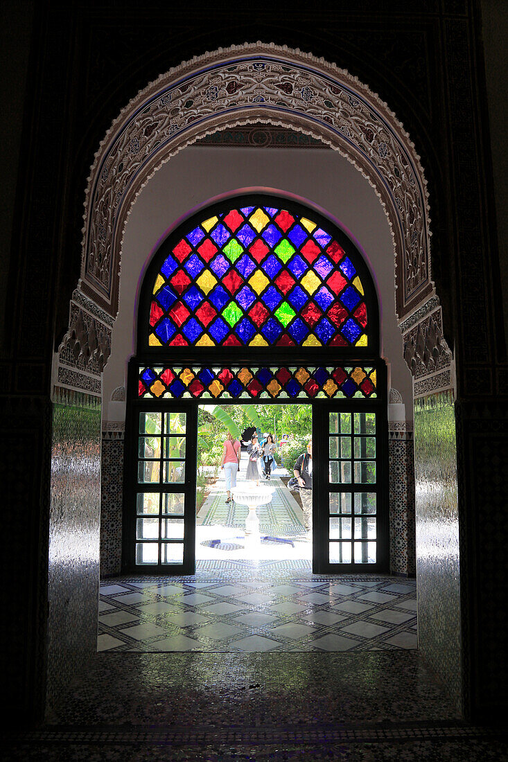 Bahia Palace, UNESCO World Heritage Site, Marrakesh (Marrakech), Morocco, North Africa, Africa