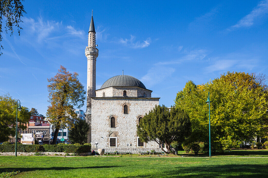 Ali Pasha Mosque, Sarajevo, Bosnia and Herzegovina, Europe