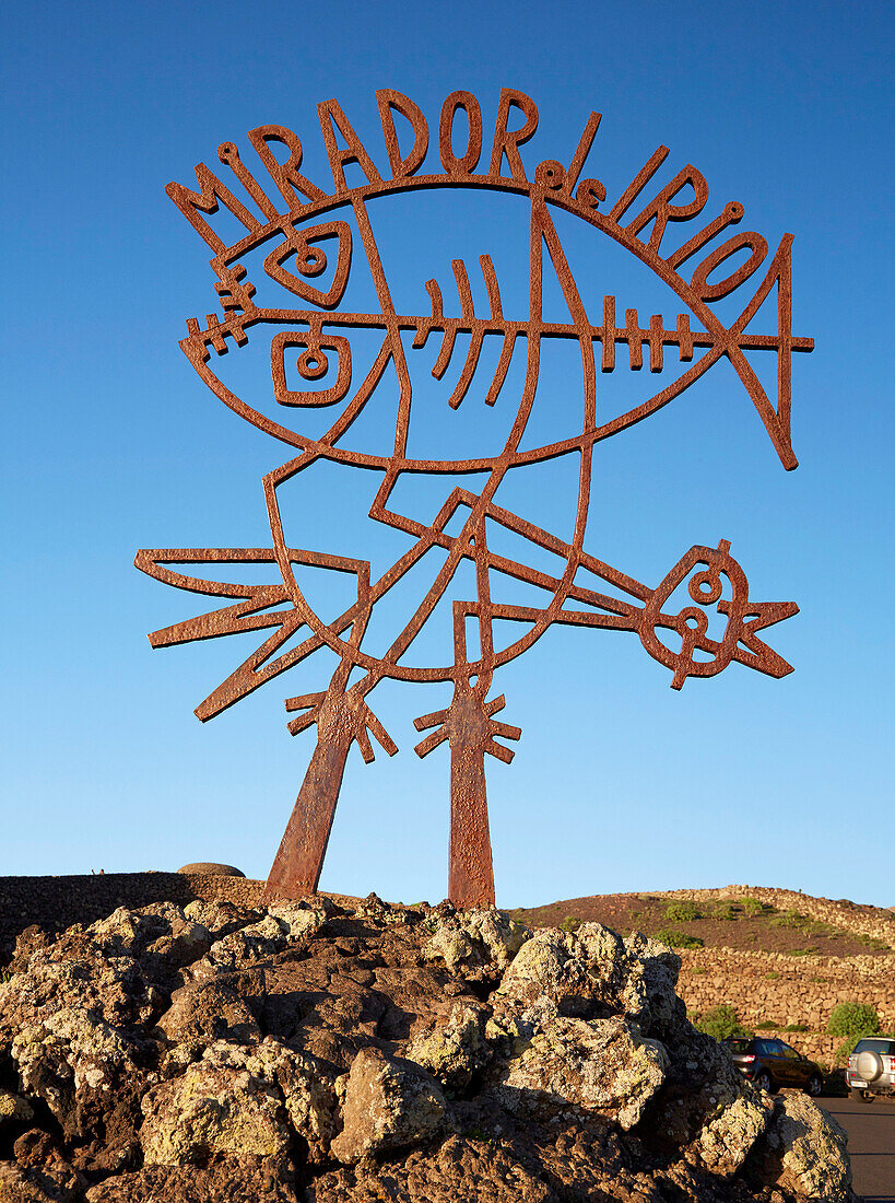 Mirador del Rio, Lanzarote, Kanaren, Kanarische Inseln, Islas Canarias, Spanien, Europa